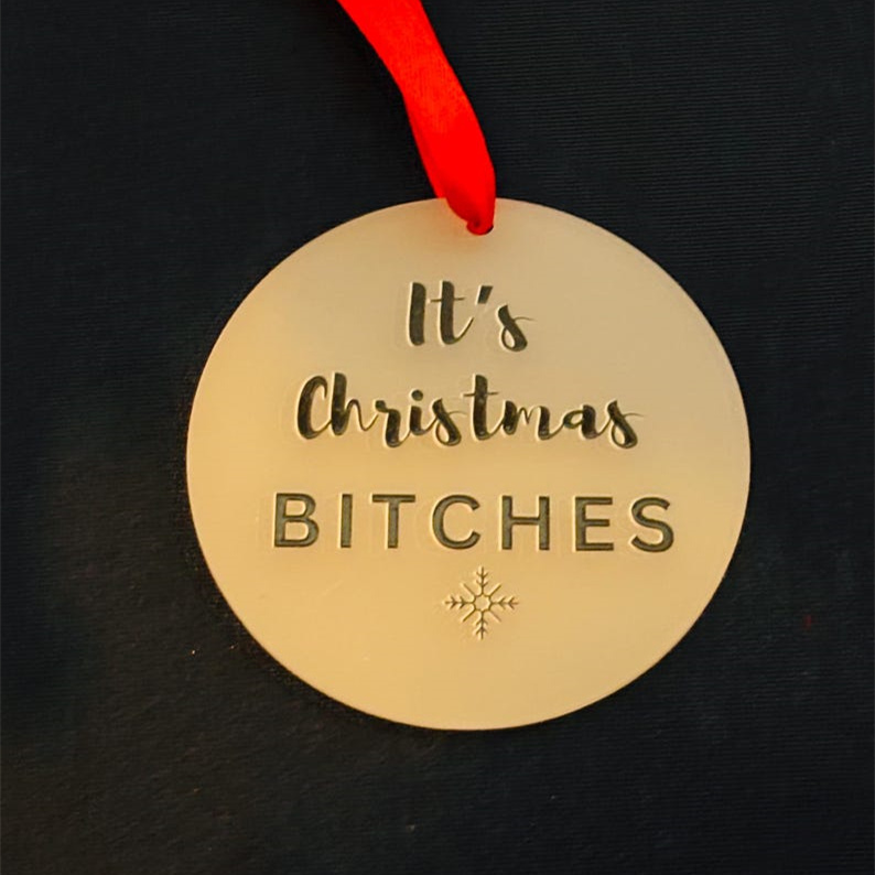 Rude Christmas Bauble