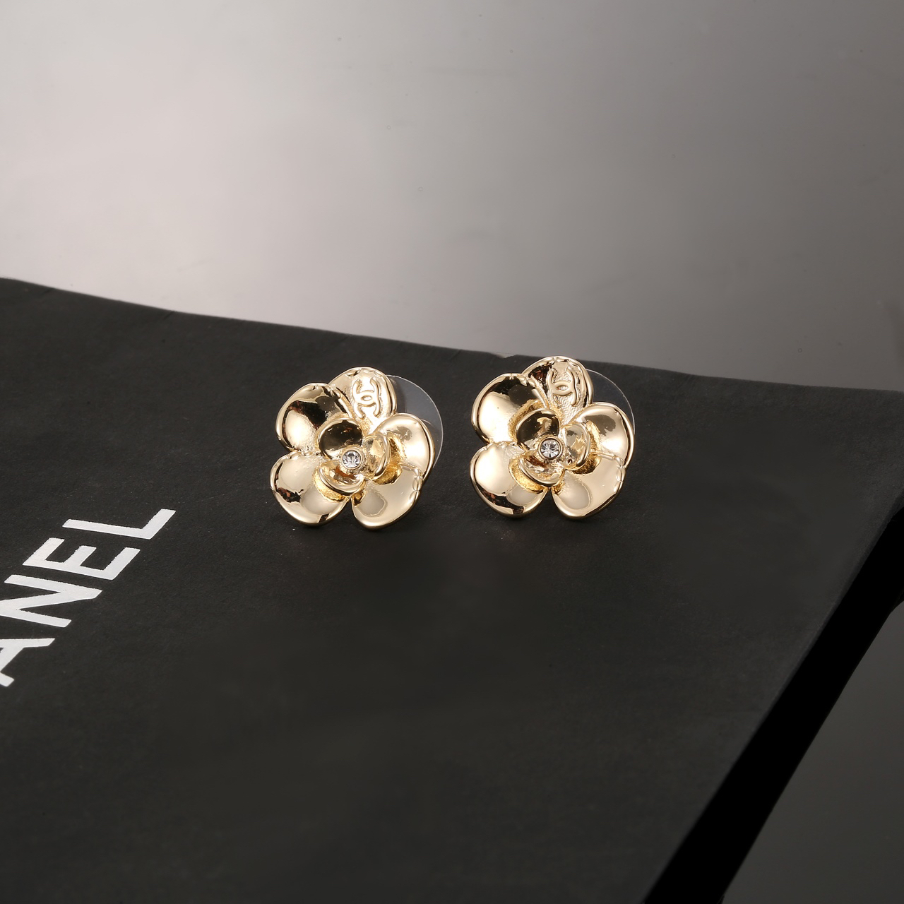 Chanel Camellia Earrings
