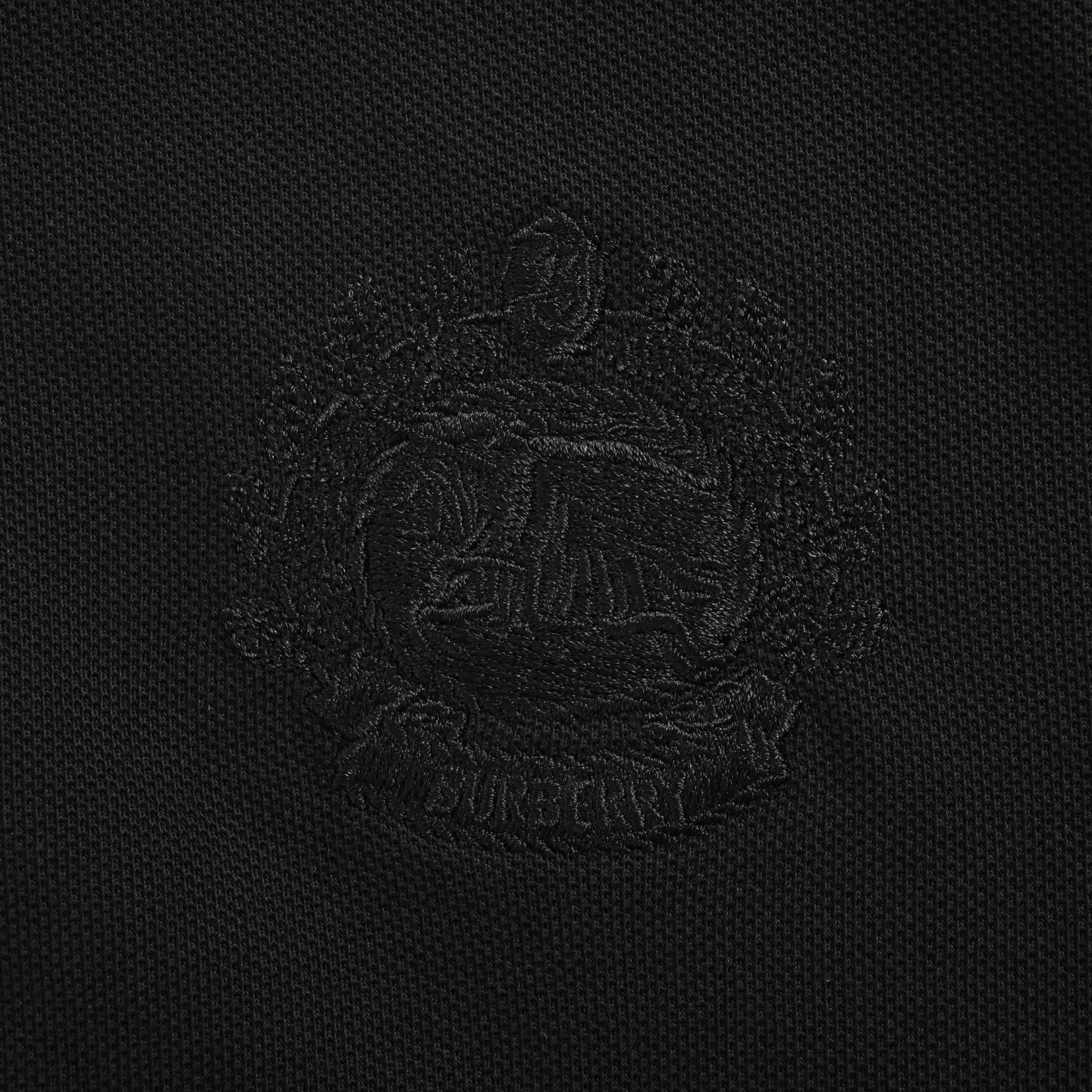 Burberry 25ss wheat ear warhorse embroidered Polo short sleeve