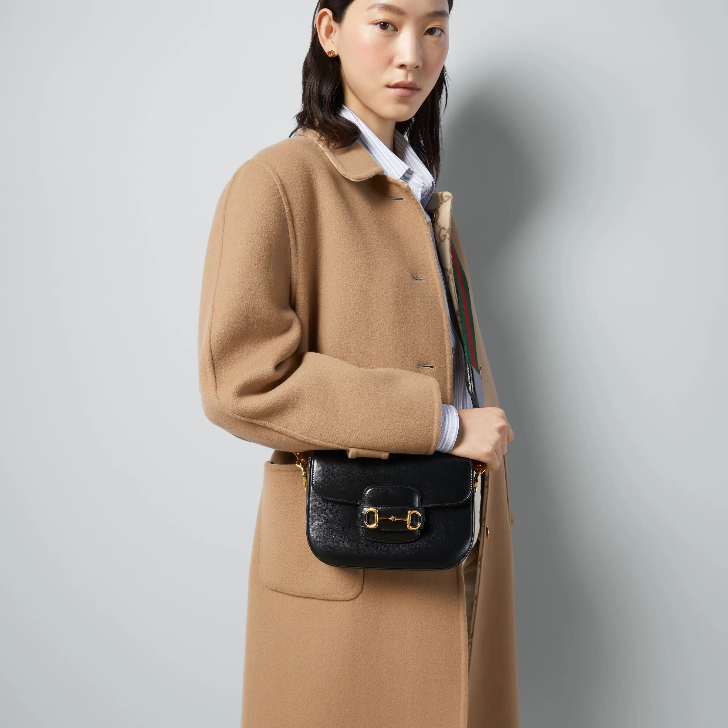 Gucci Horsebit 1955 Small Shoulder Bag‎658574 18YSG 1060