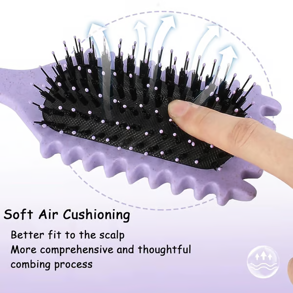 Curly Hair Brush- Get “Perfect” Curls or Waves!