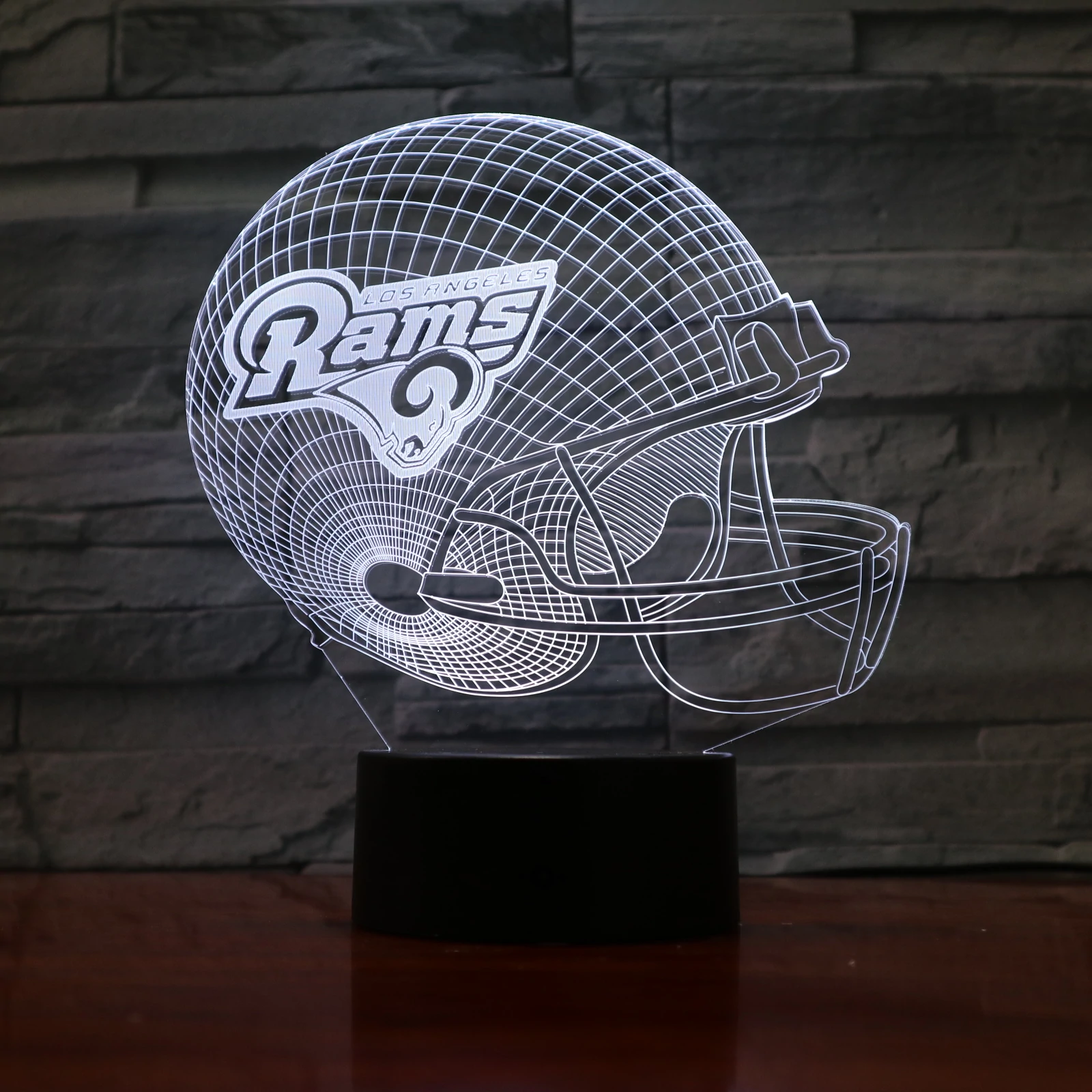 LOS ANGELES RAMS 3D LED LIGHT LAMP