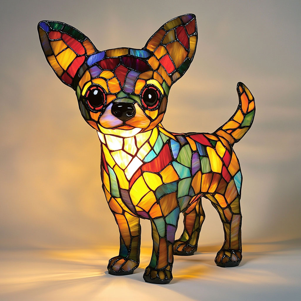 Shih Tzu Lamp