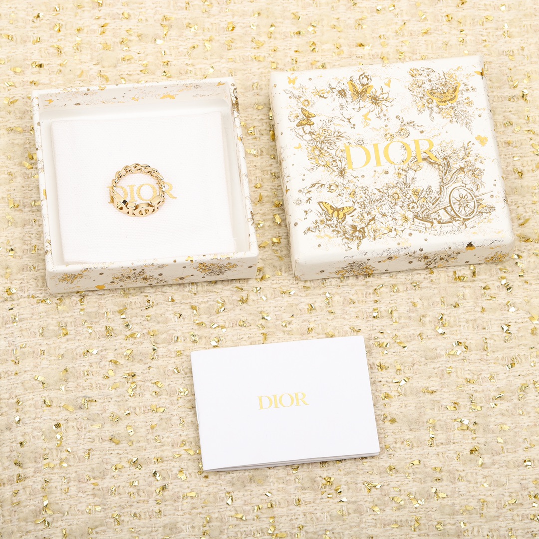 Dior Alphabet Ring