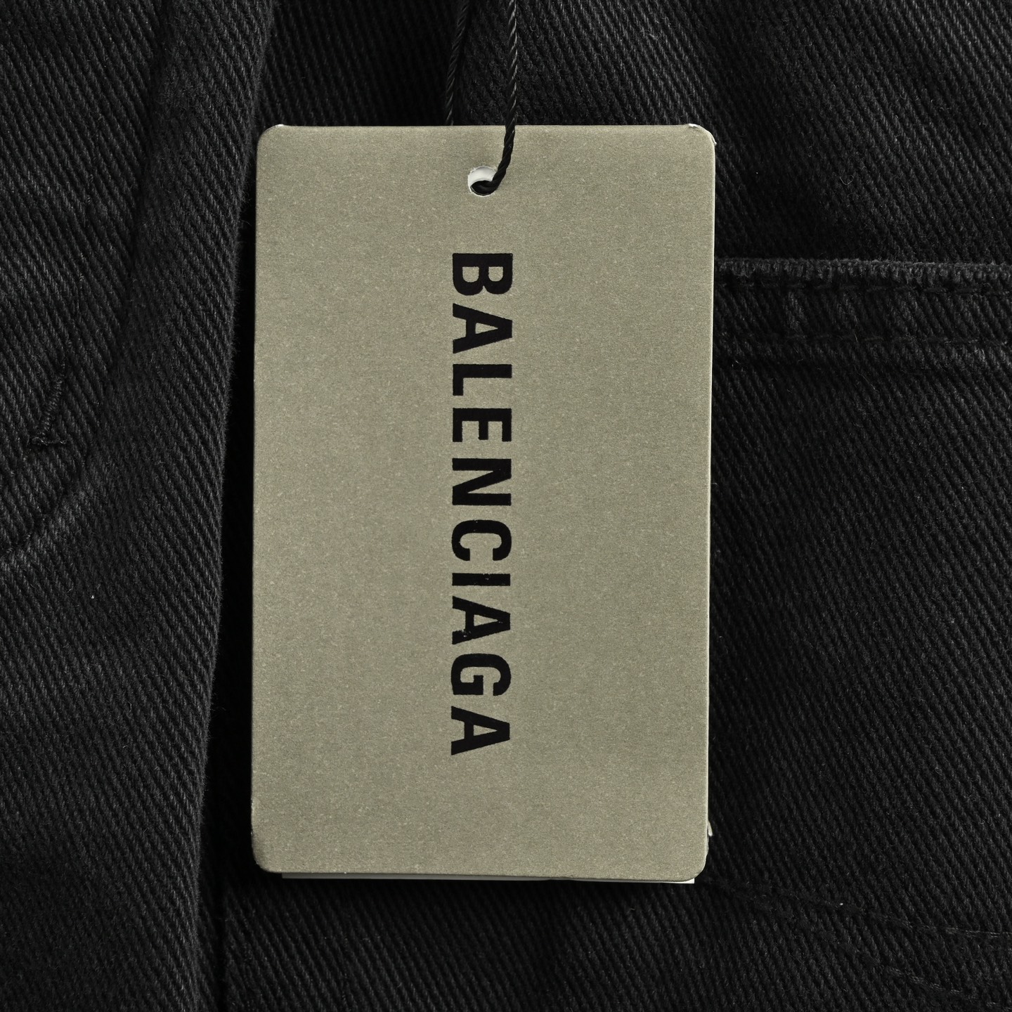 Balenciaga 24ss reverse pocket denim shorts
