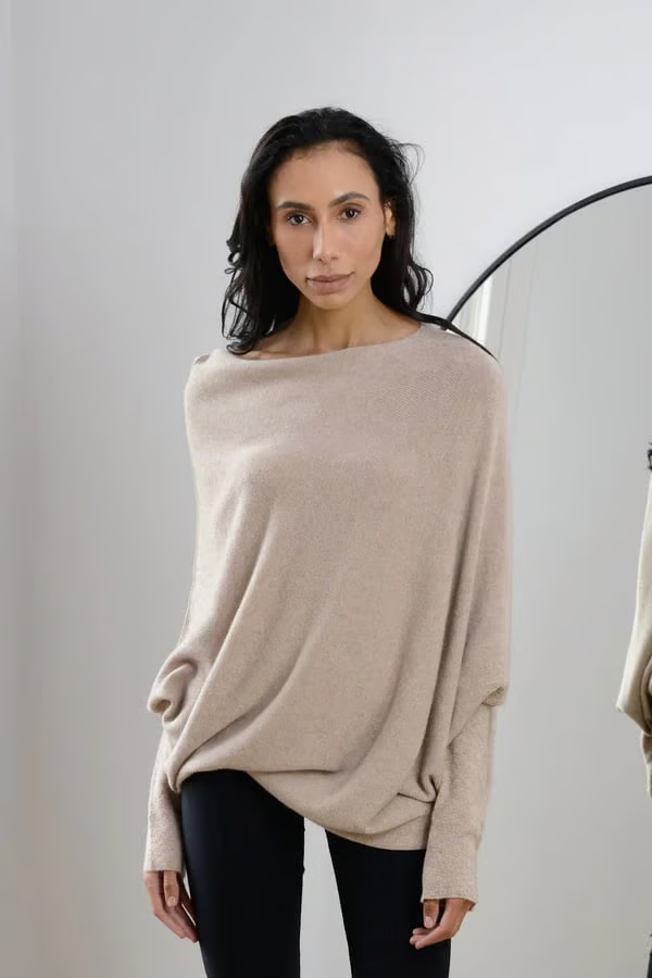 🔥LAST DAY 70% OFF🔥Asymmetric Draped Jumper✨
