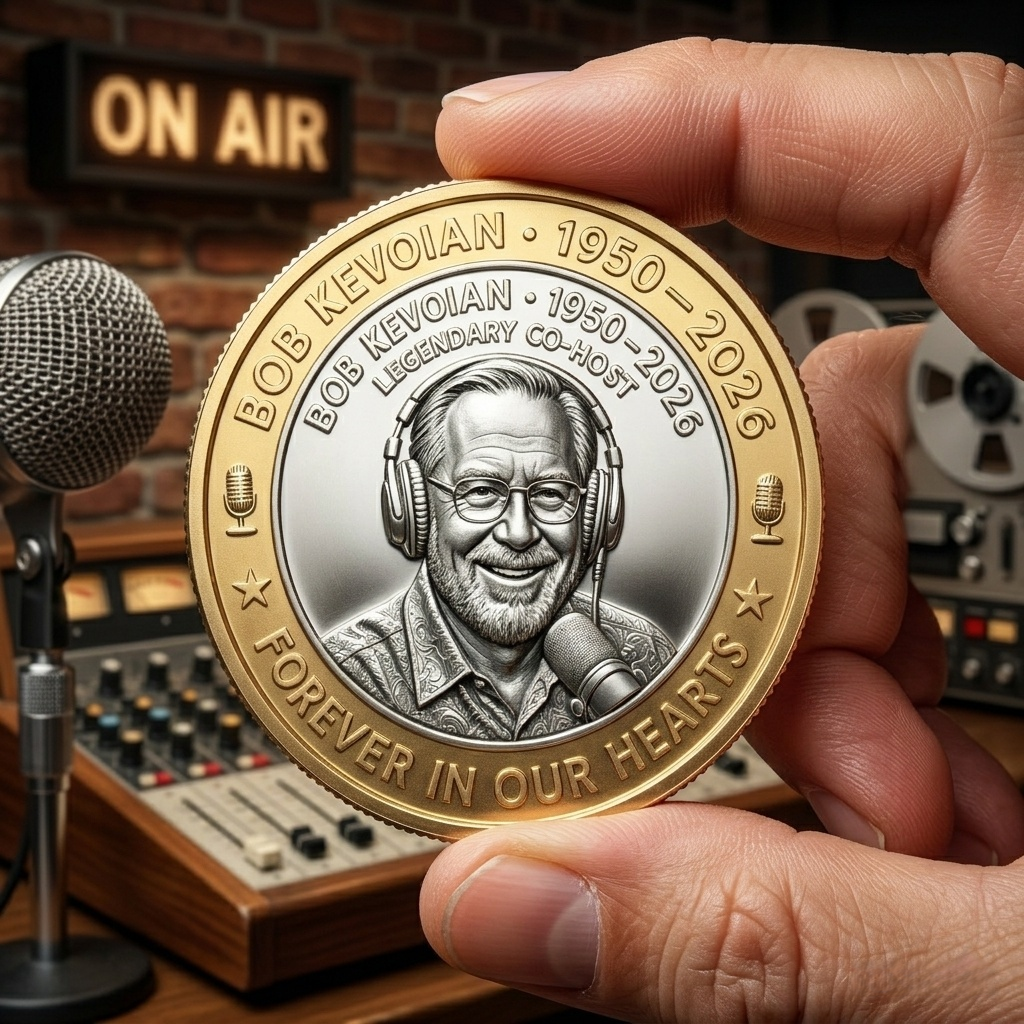 🎙️ Bob Kevoian Legacy Coin: The Voice & The Laugh – Bob & Tom Tribute 📻