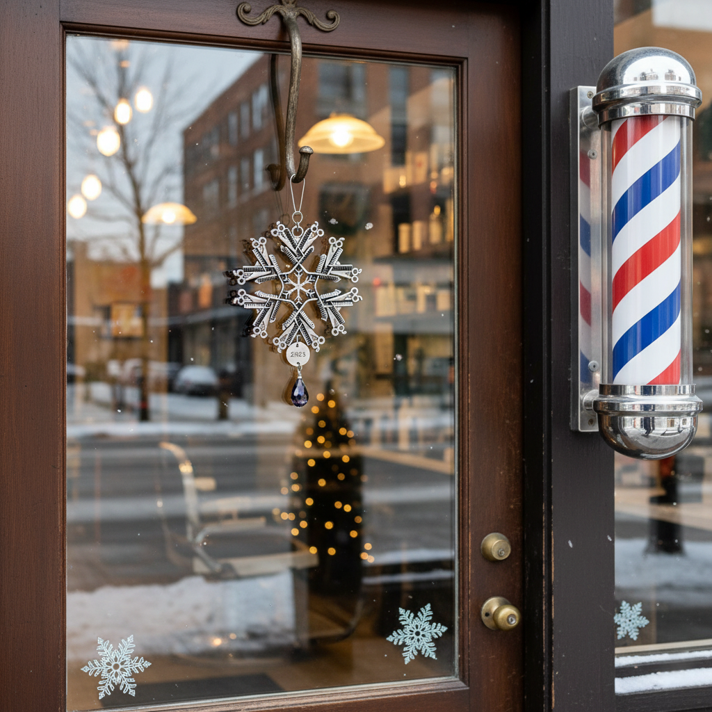 Hairdresser Snowflake Ornament