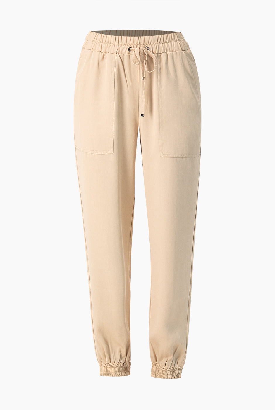 Pantalón Jogger Combinación Lino