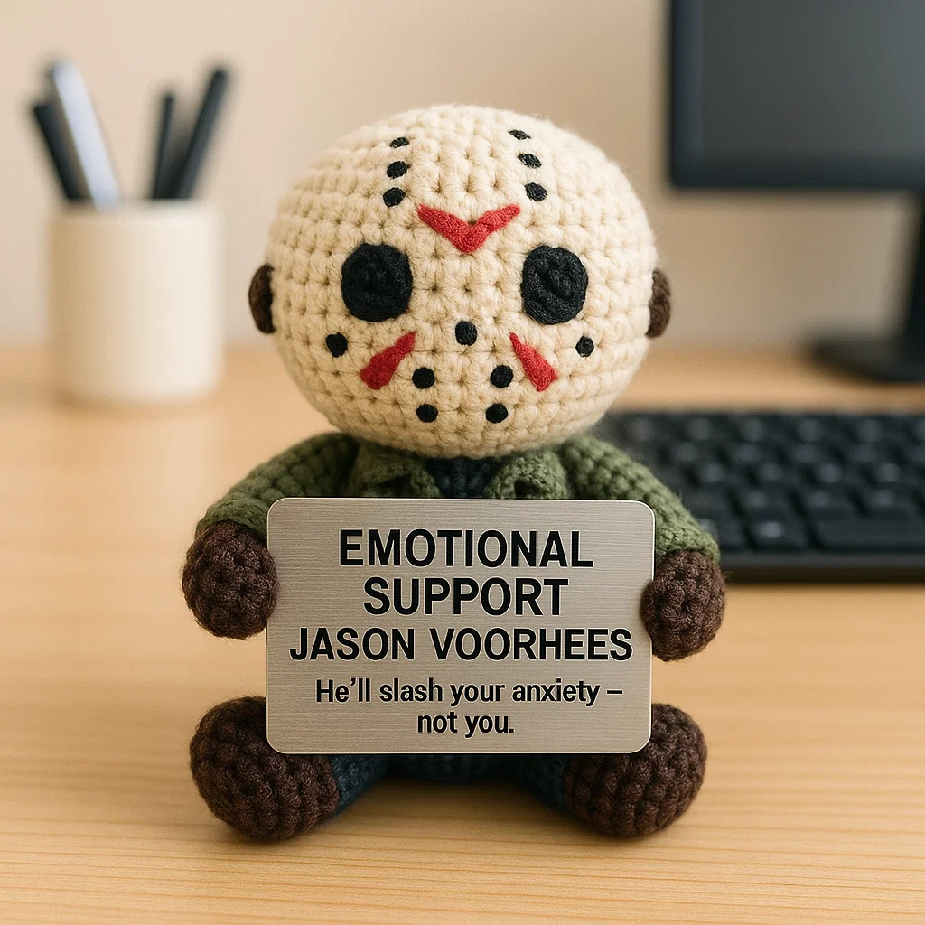 Horror Character Crocheted Emotional Support Dolls