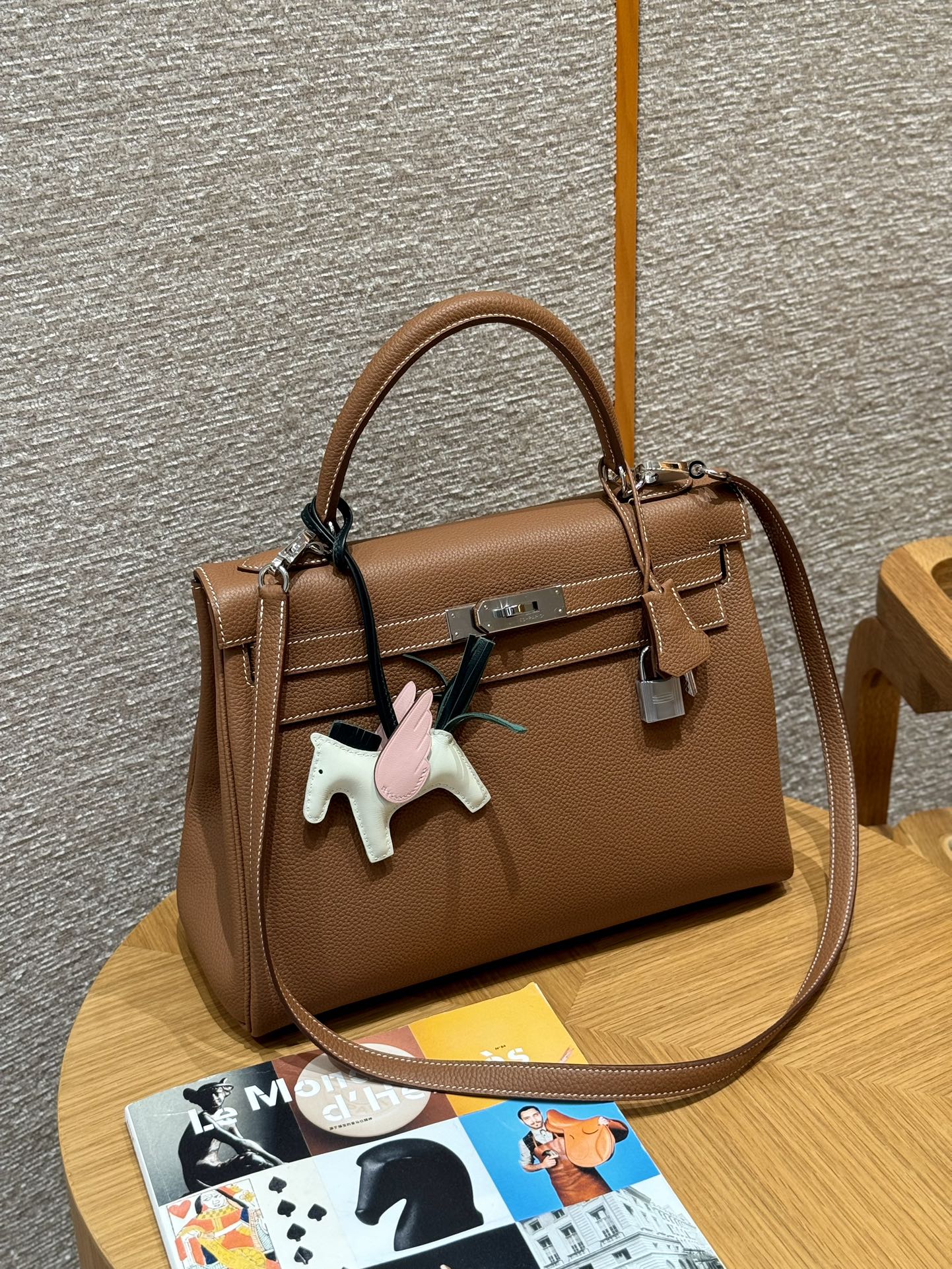 Hermès Kelly 37gold handbag (handmade to order)