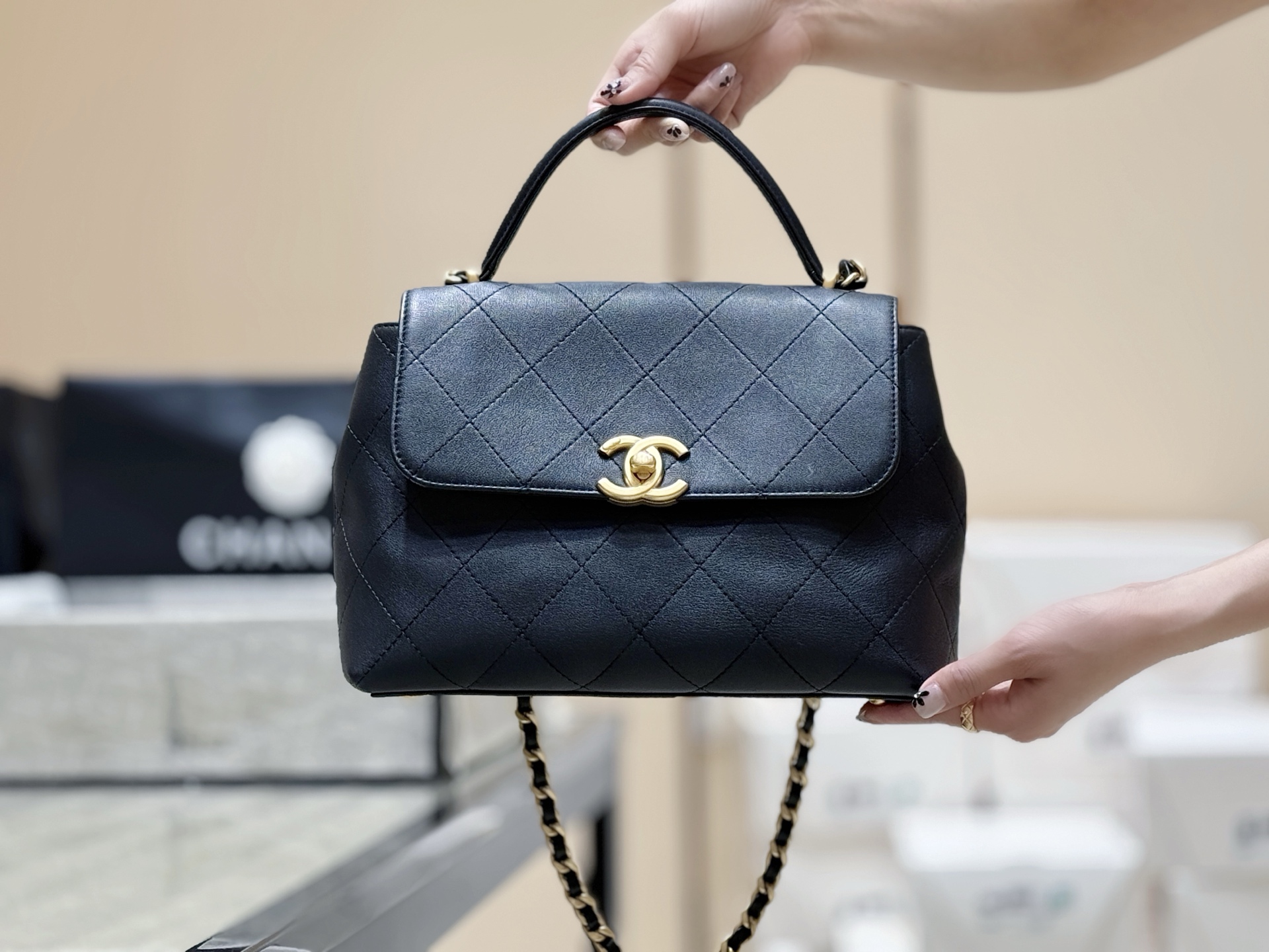 Chanel 25S Spring/Summer Collection Handle Briefcase AS5467 00148