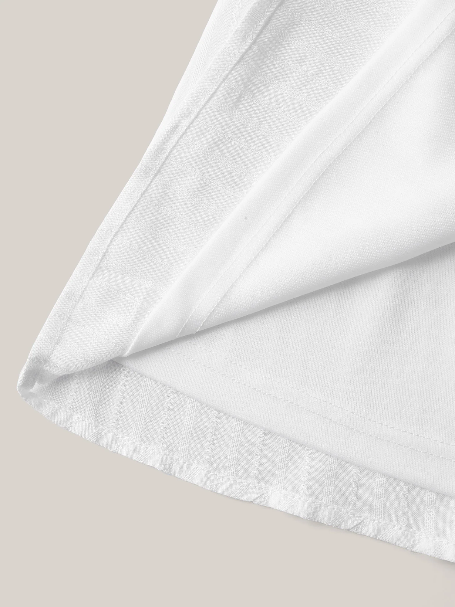 Textured Pleated Bodice Plain Blouse