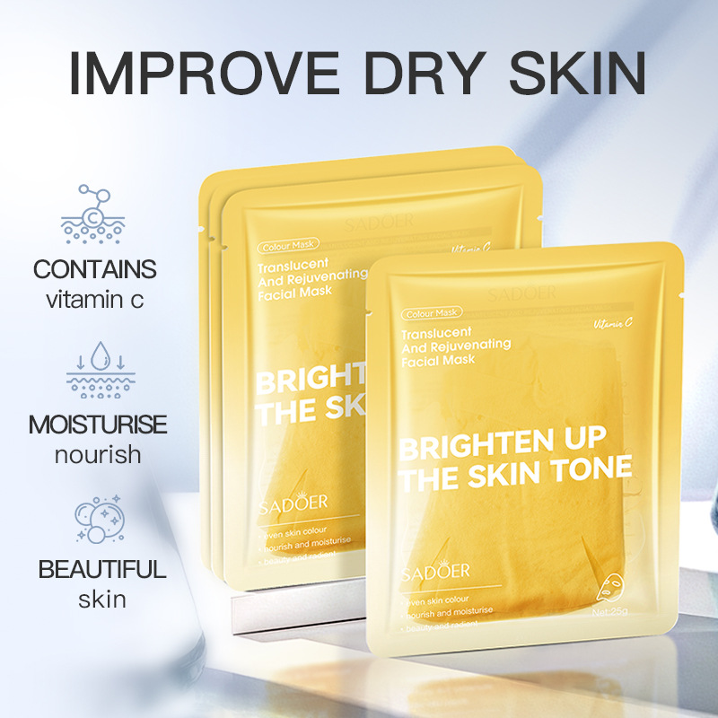 Vitamin C Brightening Moisturizing Hydrating Mask Enjoy Soothing Skin
