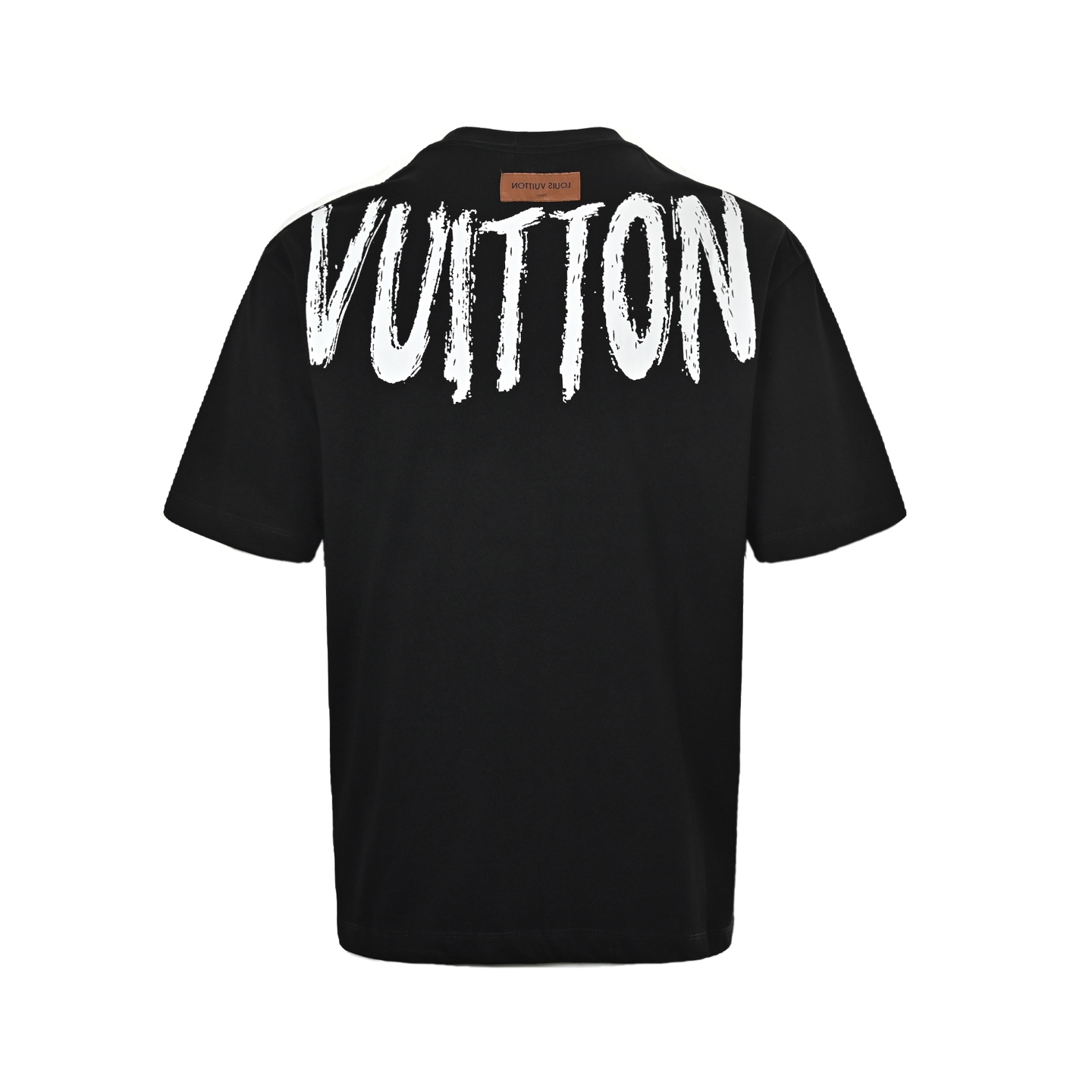 Louis Vuitton Graffiti Lettering Embroidered Logo Short Sleeve
