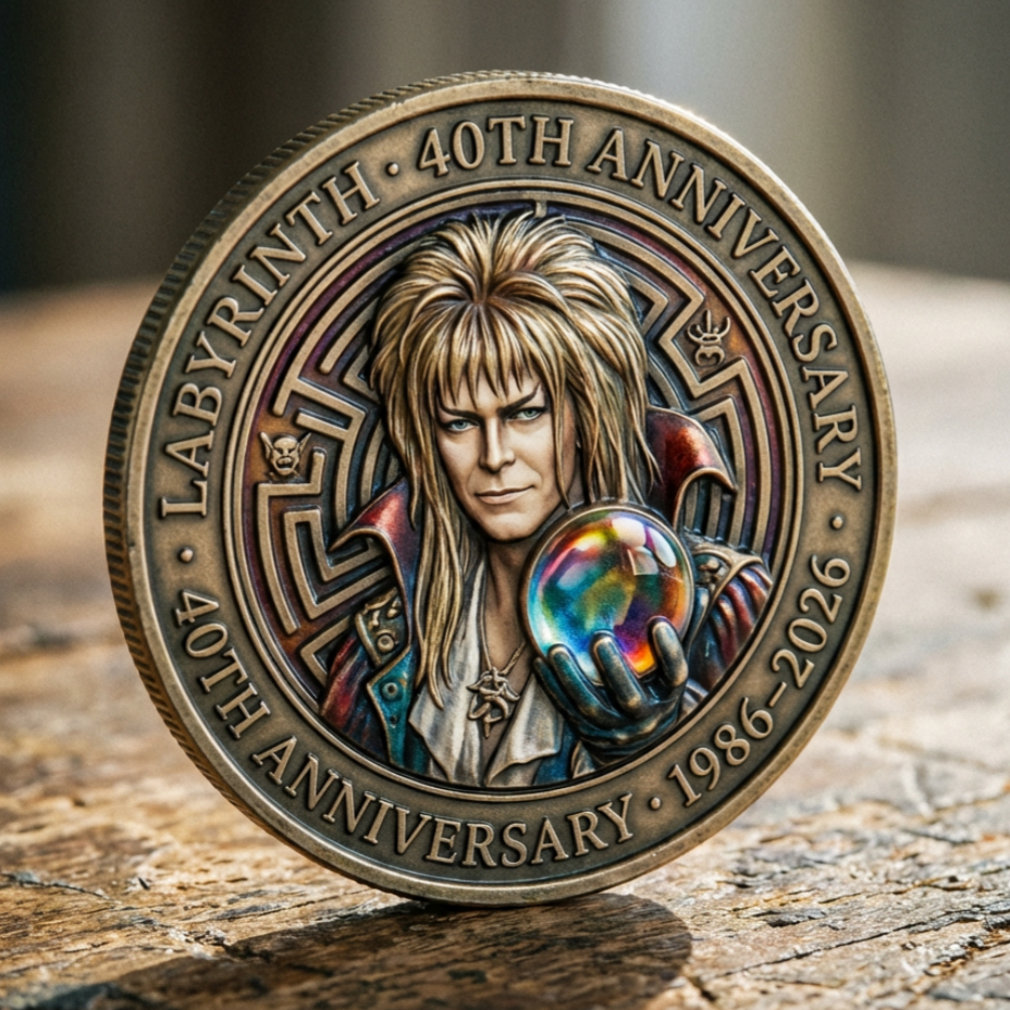 Labyrinth 40th Anniversary Commemorative Coin
