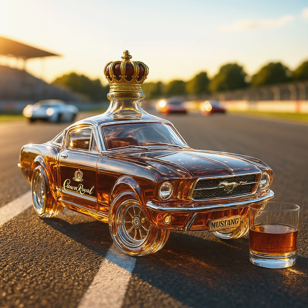 1965 Ford Mustang Whisky Bottle Collector's Edition