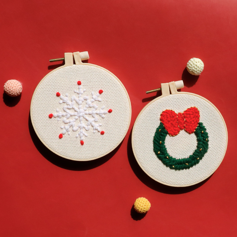 (🌲Early Christmas Sale- SAVE 49% OFF)DIY Christmas handmade embroidery-BUY 3 GET 8% OFF NOW!