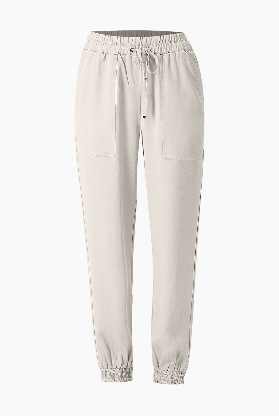 Pantalón Jogger Combinación Lino