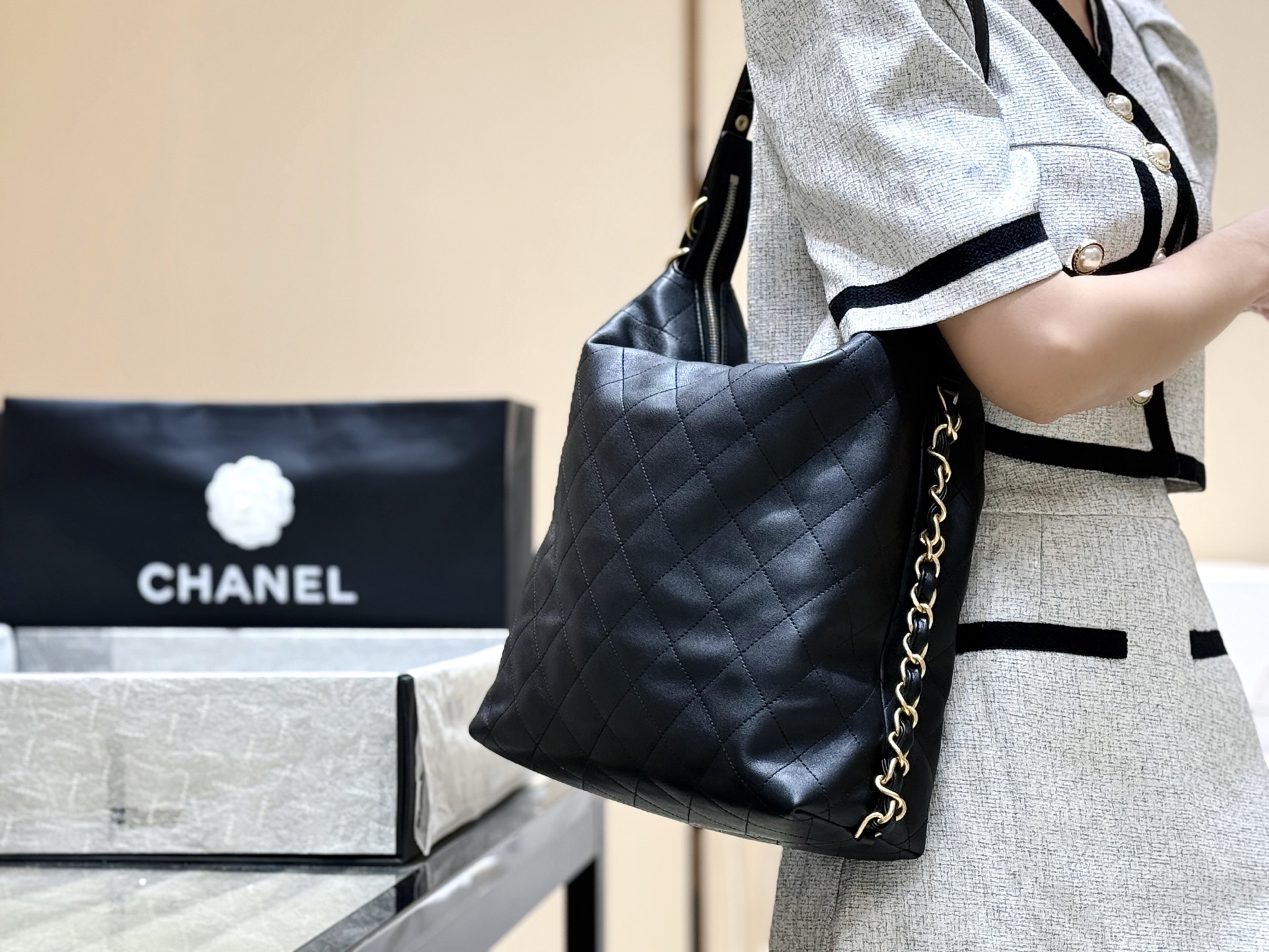 Chanel 25S Spring/Summer Collection Hobo Bag AS5523 00158