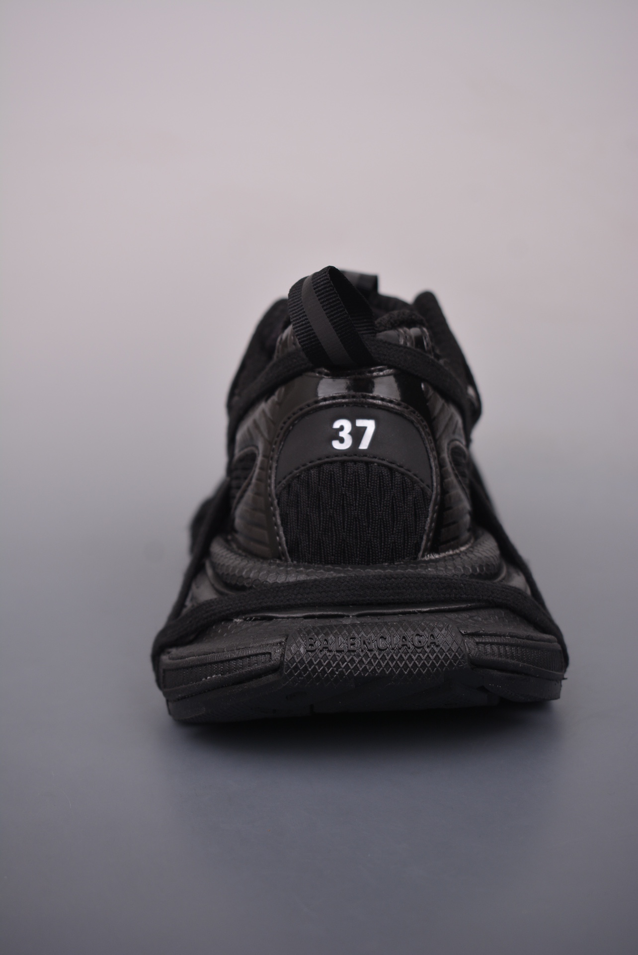 BALENCIAGA 3XL Extreme Lace Sneakers Black Warrior