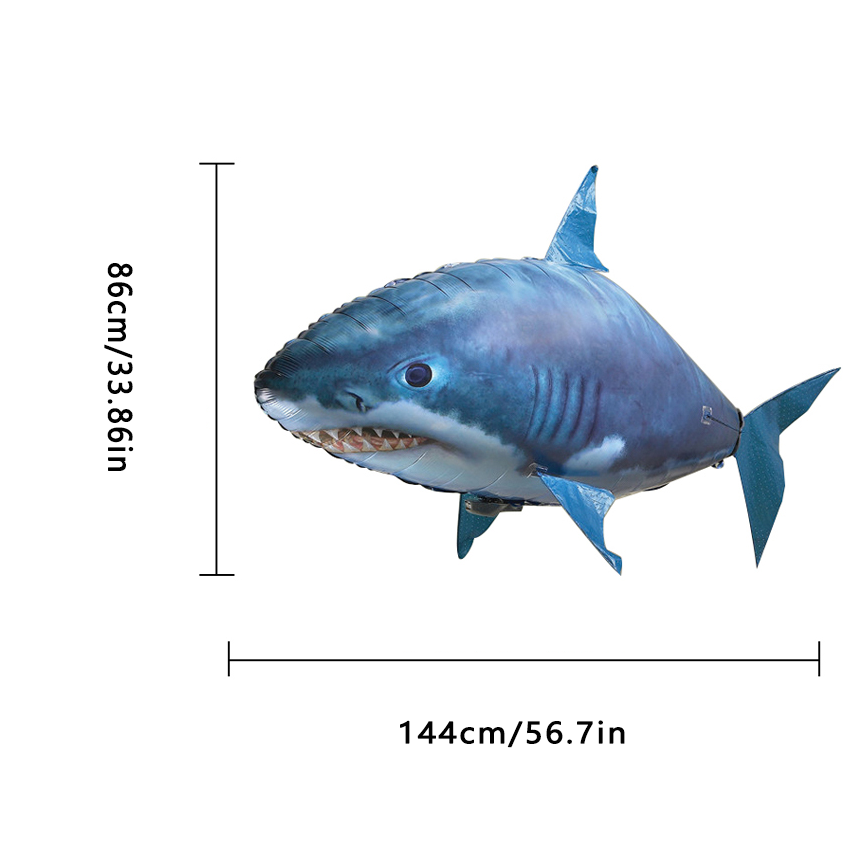 (🌲XMAS Hot Sale- 50% OFF)🎁Remote Control Flying Shark-🔥BUY 2 GET 5% OFF & FREE SHIPPING🔥