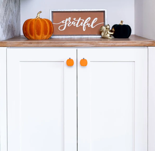 🎃Early Halloween Sale👻Set of 12 pcs Halloween Pumpkin Knob Button Cover-Buy 3 Sets Free Shipping