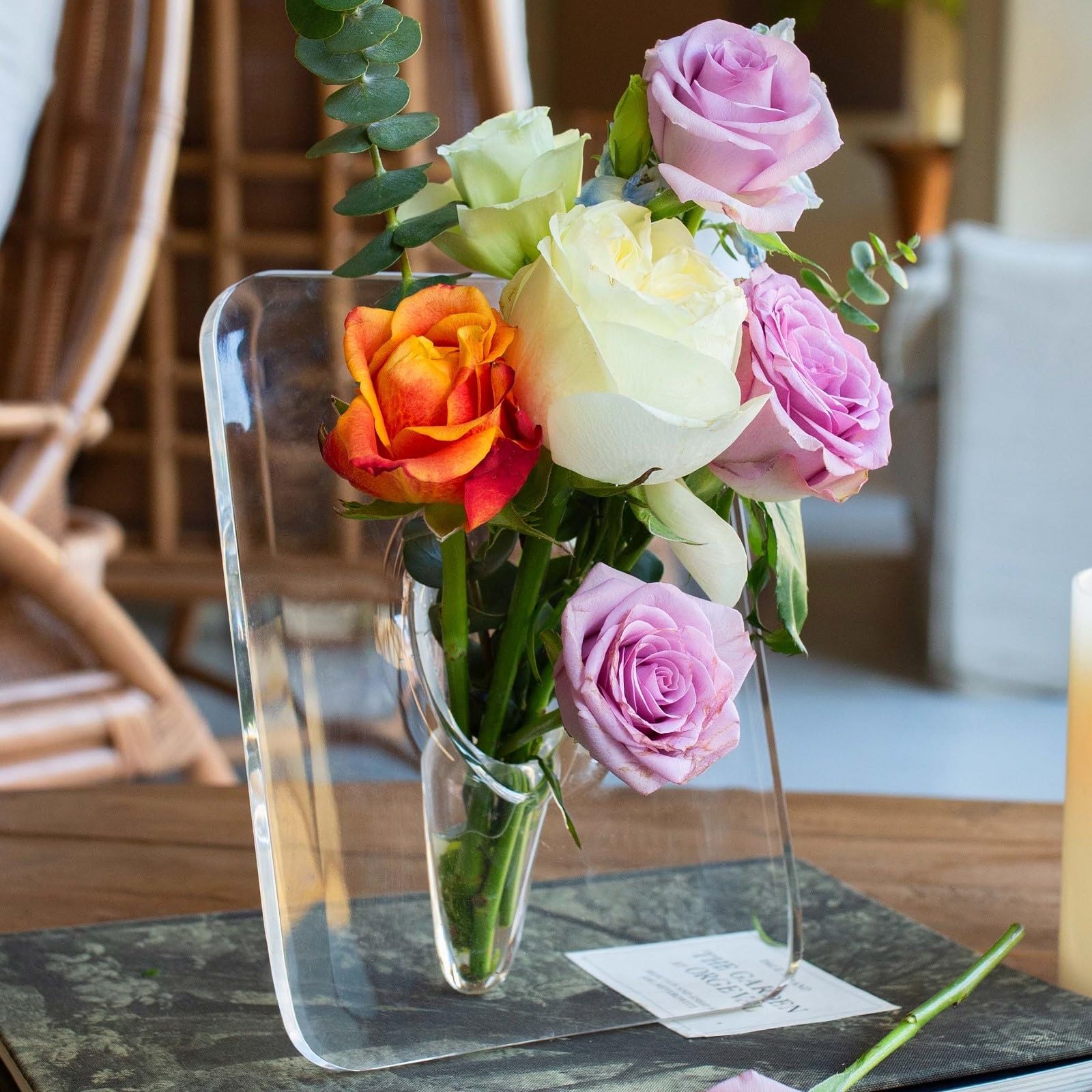 🔥Last Day 50% OFF🔥Acrylic Photo Frame Shaped Flower Vase📦BUY 2 GET 10% OFF & FREE SHIPPING NOW