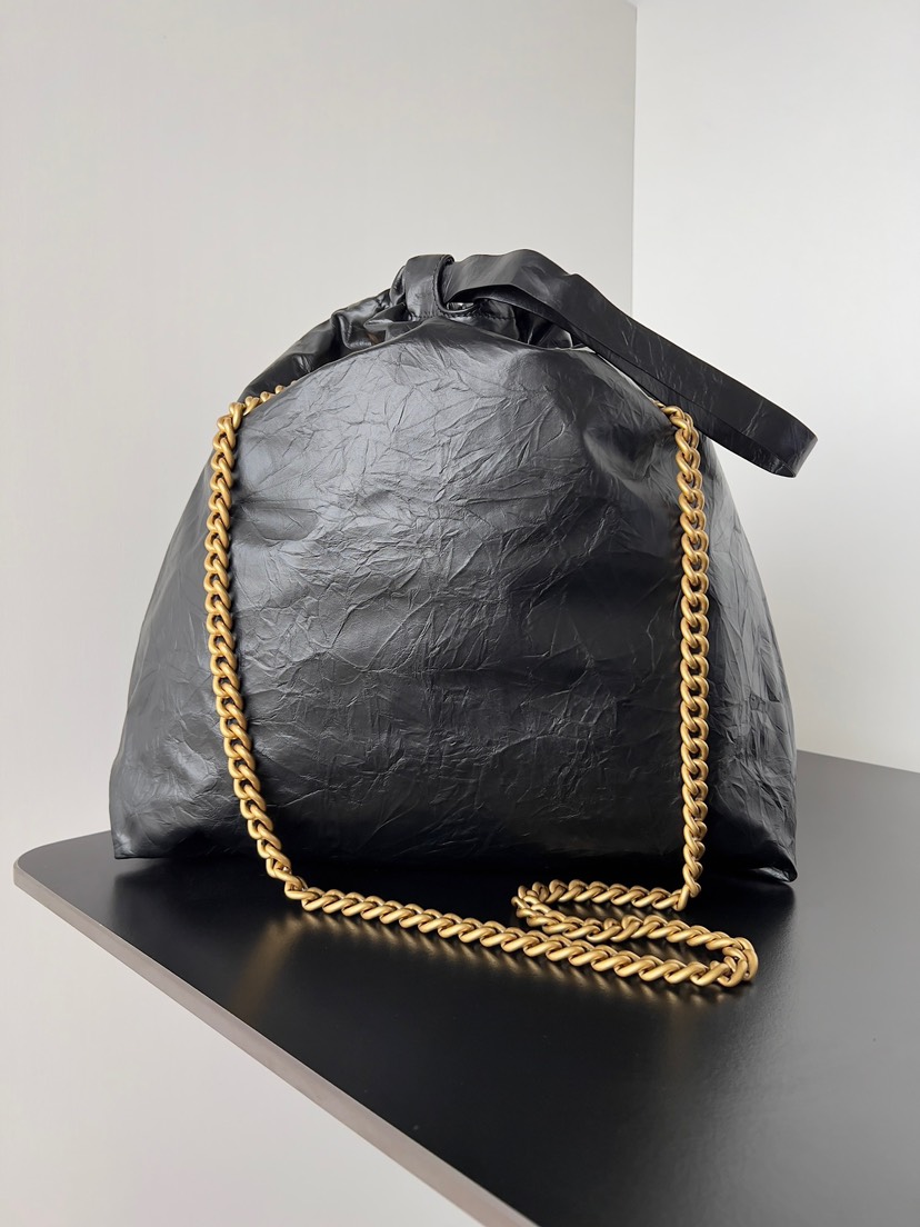 Balenciaga Crush Trash Clutch Large