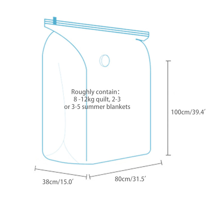 Free Hand Pump Vacuum Compression Bag