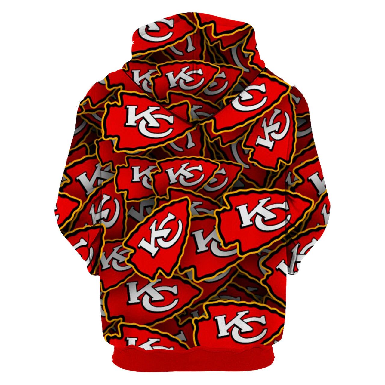 KANSAS CITY CHIEFS 3D HOODIE KKCC018