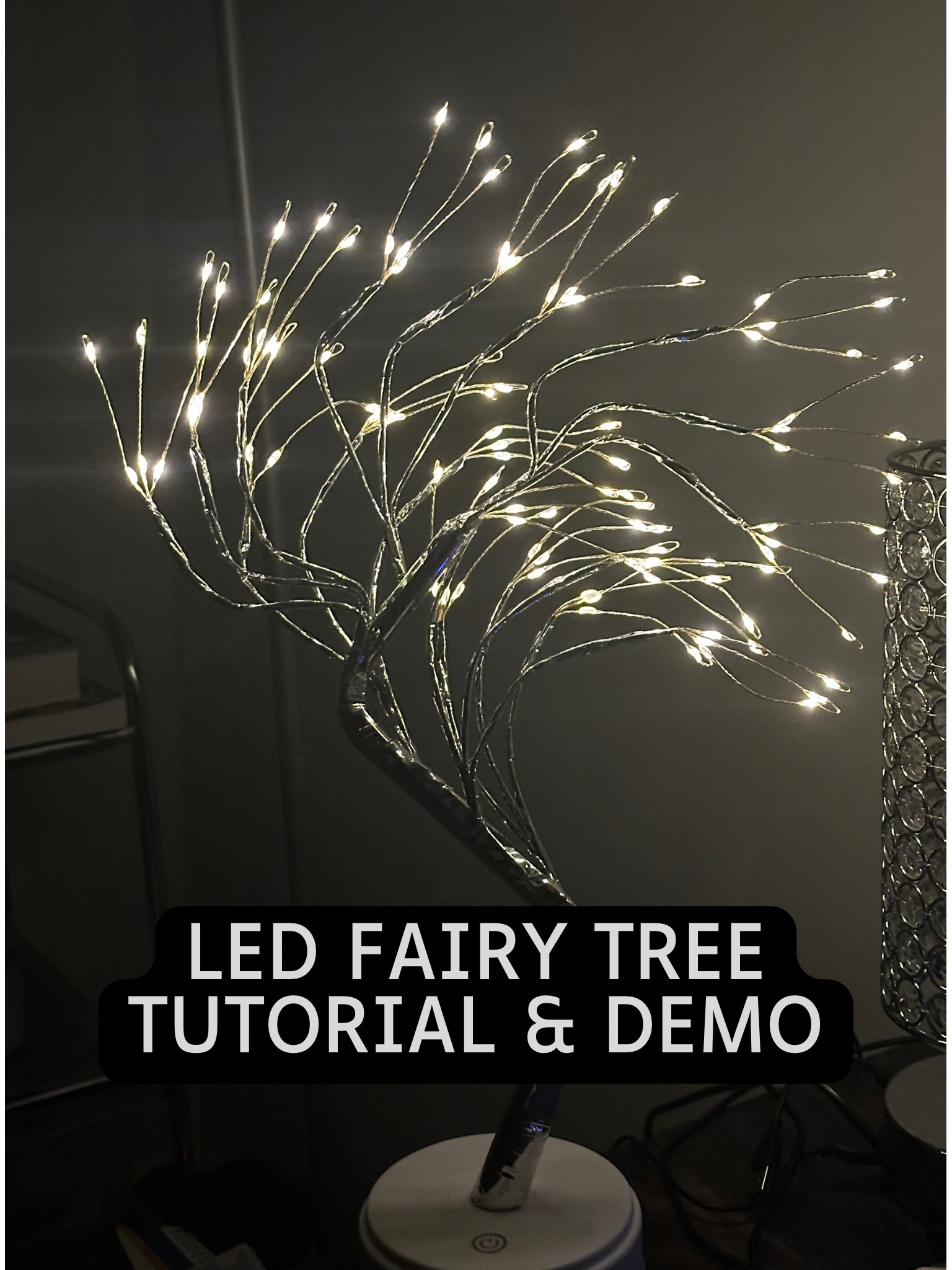 The glowing mini forest 🌿 20-inch LED fairy tree | Christmas / Home Decor Enthusiast's Must-Have Item