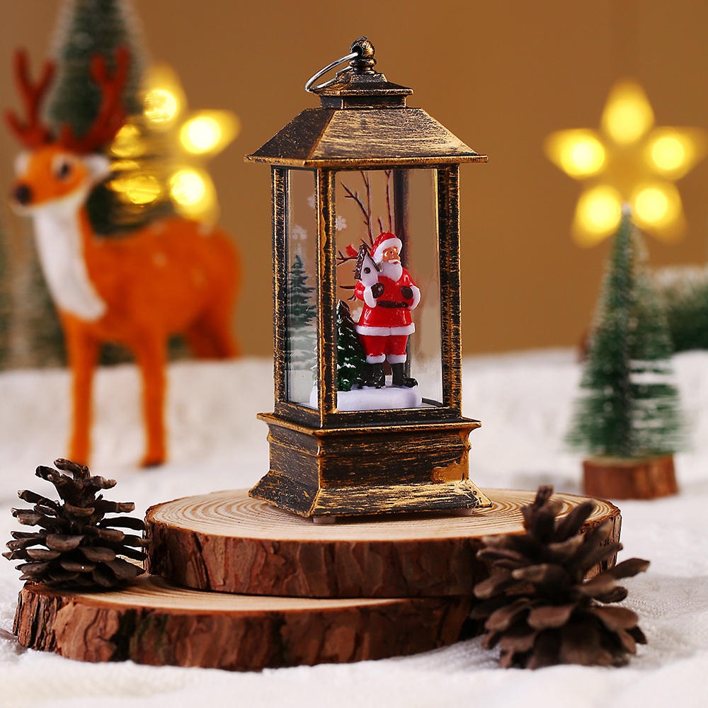 (🌲Early Christmas Sale- SAVE 49% OFF)Snow Globe Christmas Lantern Decorations-BUY 3 GET 10% OFF & FREE SHIPPING