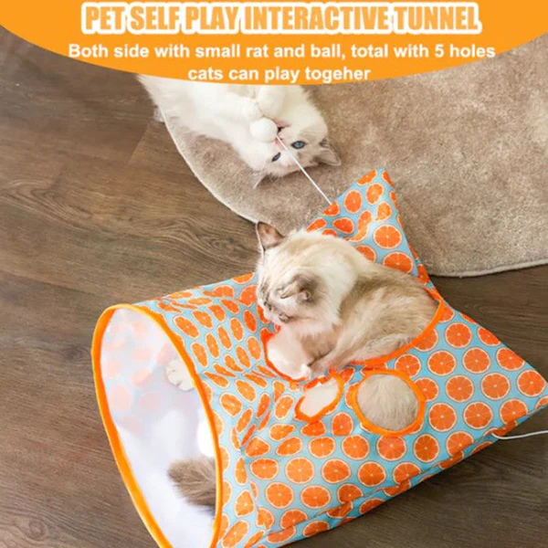 Cat Tunnel Bag Toy