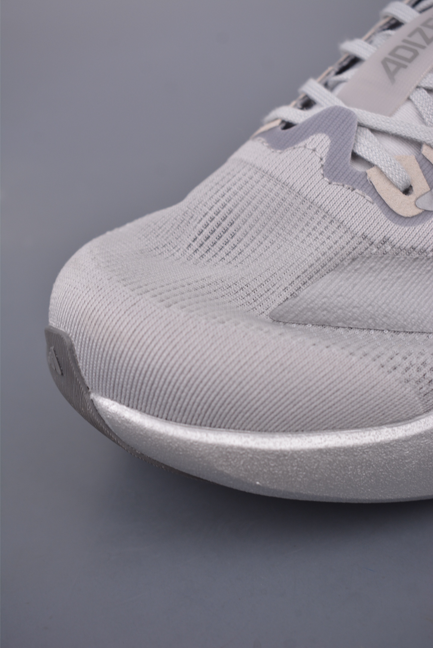 Adidas Adizero Evo SL M Running Shoes Mesh Silver Grey JR3418