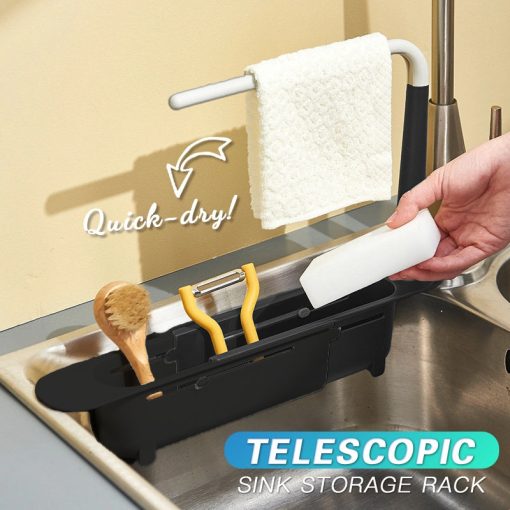 🔥Last Day Promotion-[SAVE 50% OFF]--New Storage Rack For Family Retractable Sink--Buy 3 Get Extra 15% OFF & FREE SHIPPING!