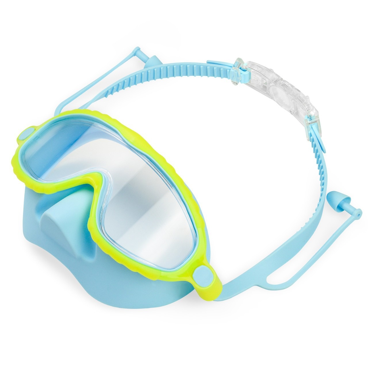 🔥ON SALE 60% OFF🔥Kids-Swim-Goggles with Nose Cover-Wide View Anti Fog UV Anti Shattered Lens