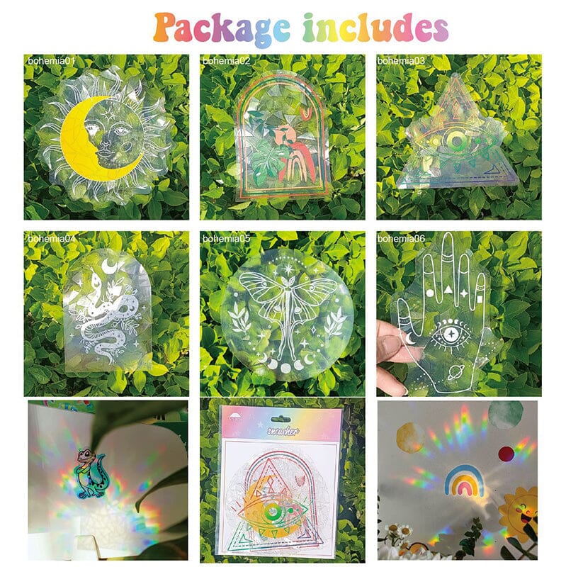 🔥Last Day 60% OFF🔥PVC animal colorful anti-collision glass sticker