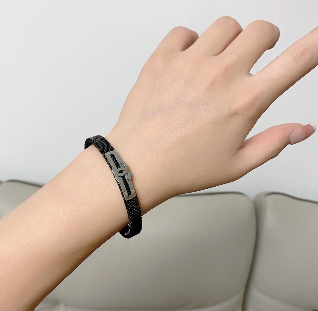 Chanel carbon black bracelet