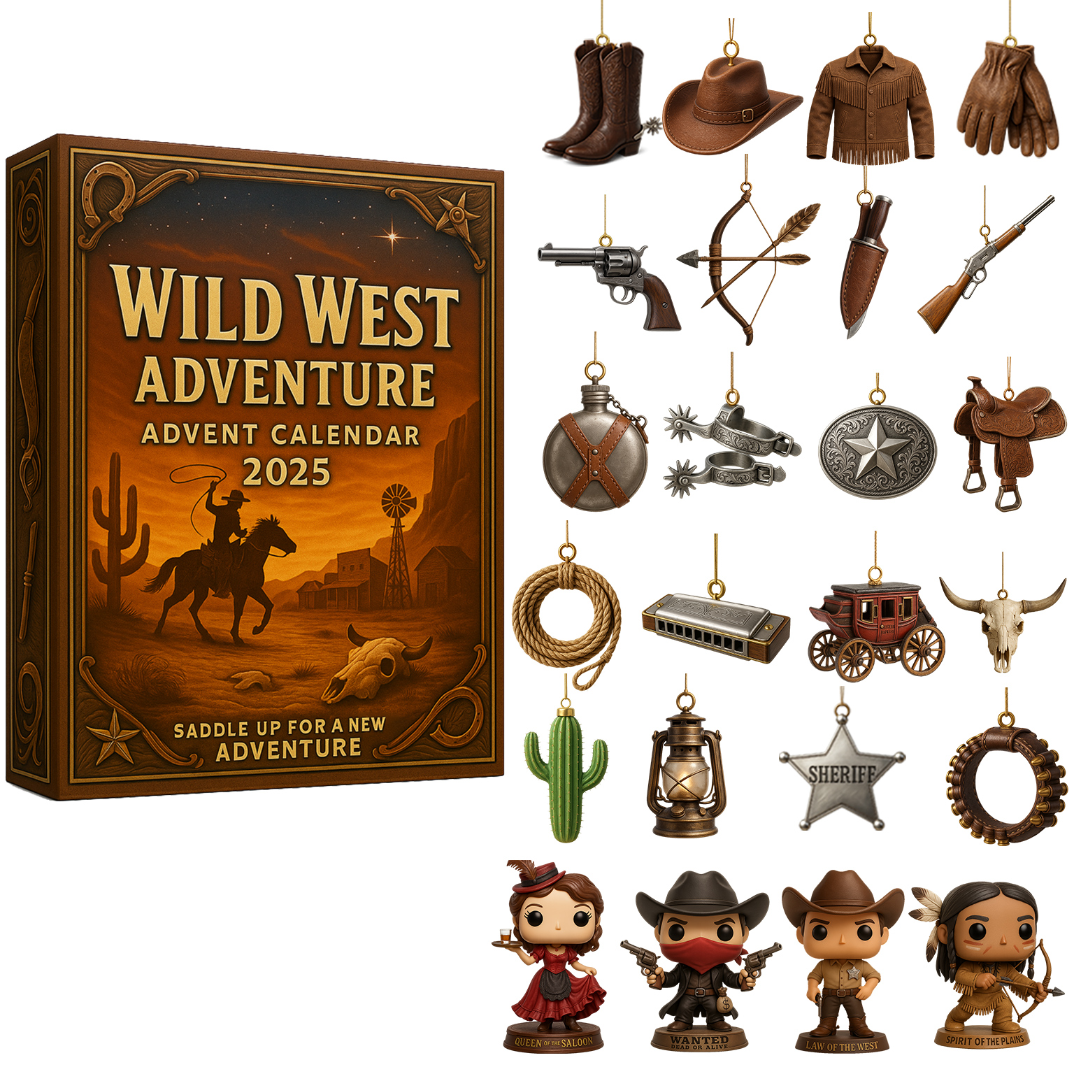 Wild West Adventure Advent Calendar 2025