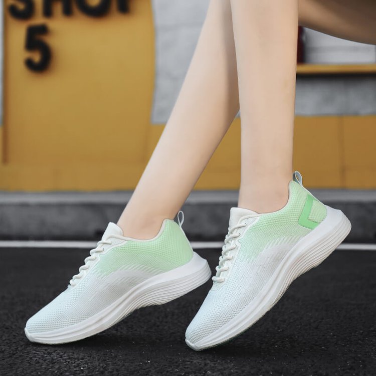 Women's Flying Woven Fashion Casual Sneakers
