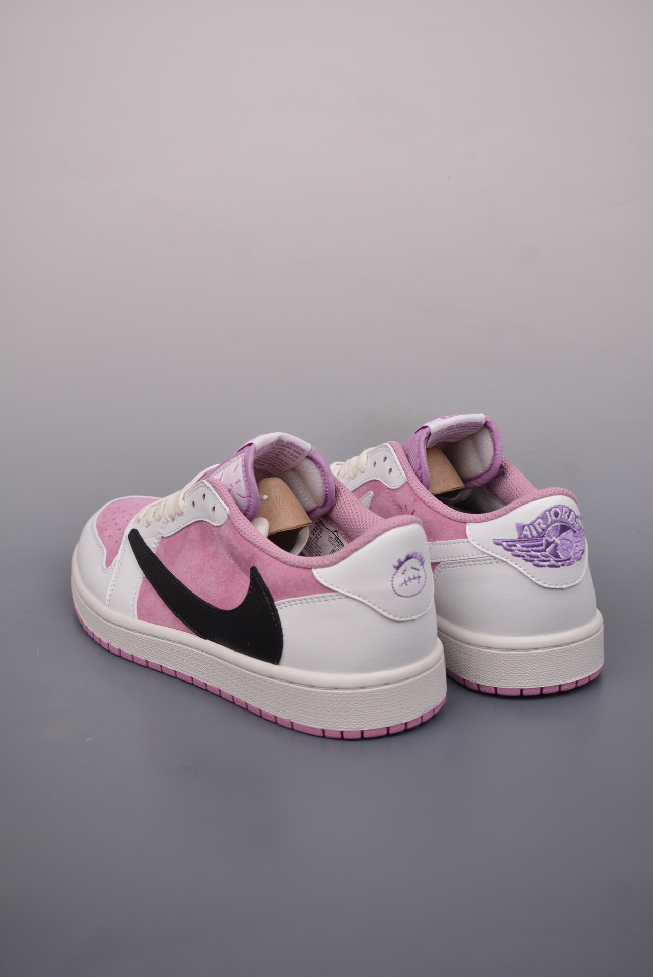 Travis Scott X Air Jordan 1 Low OG SP Shy Pink Black CQ4277-119