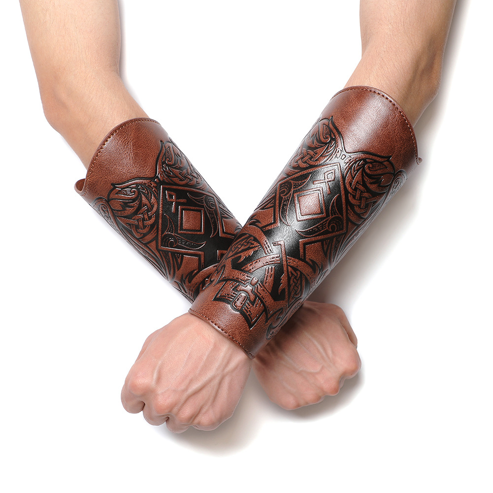 👍Last Day Promotion 60% OFF💥Viking Handmade Leather Wristband