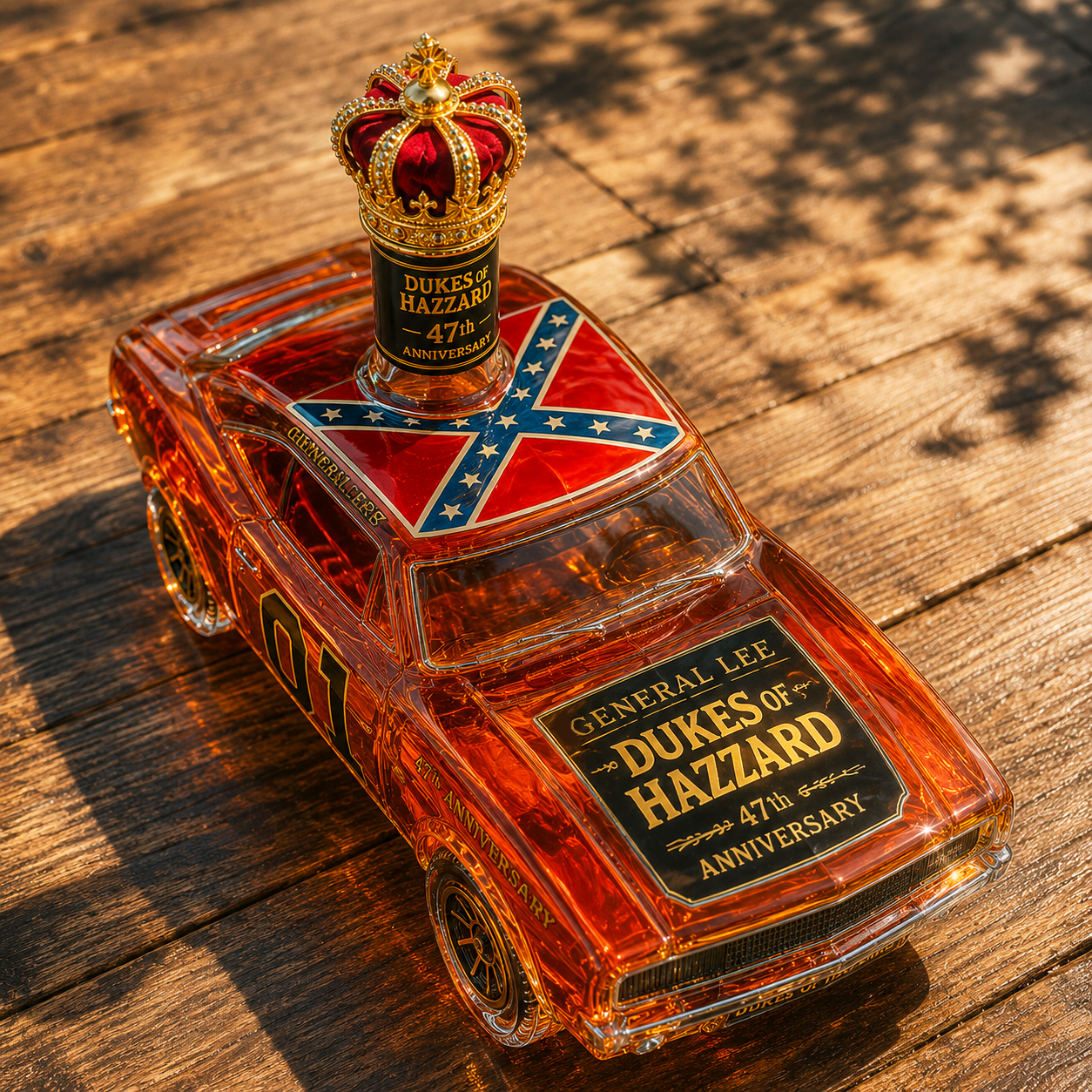 The Dukes of Hazzard 47th Anniversary Limited Edition Bottle