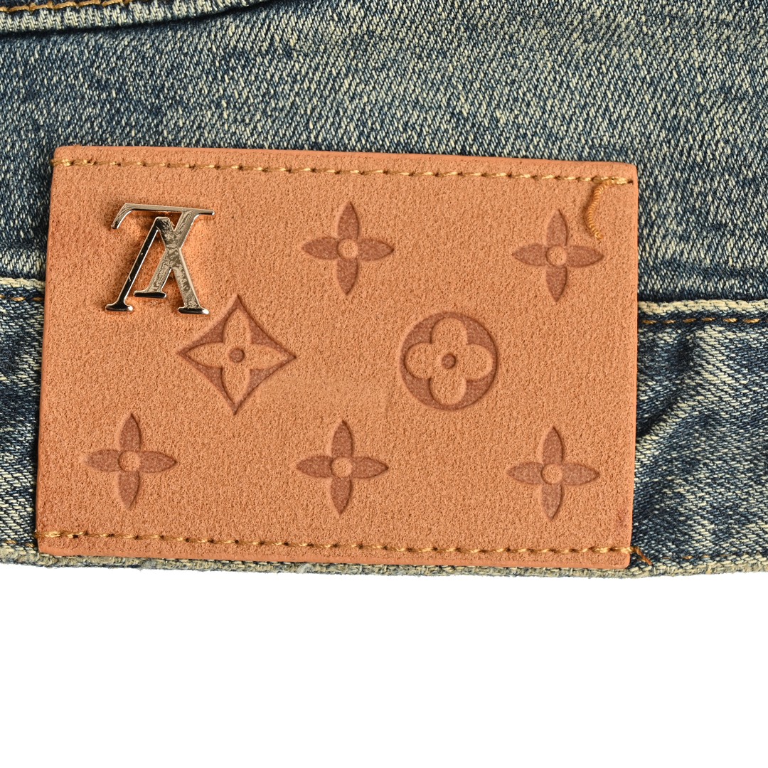 Louis Vuitton 24Fw Pocket Fun Graffiti Jeans