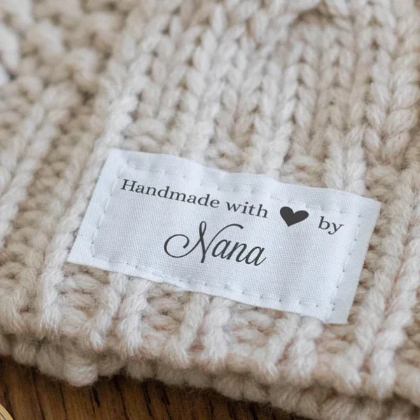 Custom Set Of Cotton Fabric Tags