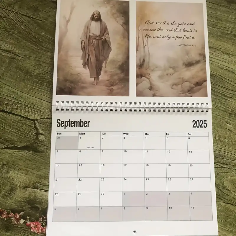 🎄Early New Year Sale 49% OFF🔥Christianity 2025 Bible Verse Calendar