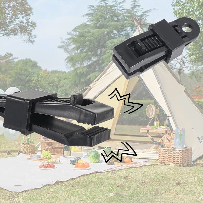 (🔥Last Day Promotion-SAVE 65% OFF)2023 New Tarp Clips Heavy Duty Lock Grip(4 PCS/Set)-BUY 5 GET 5 FREE & FREE SHIPPING