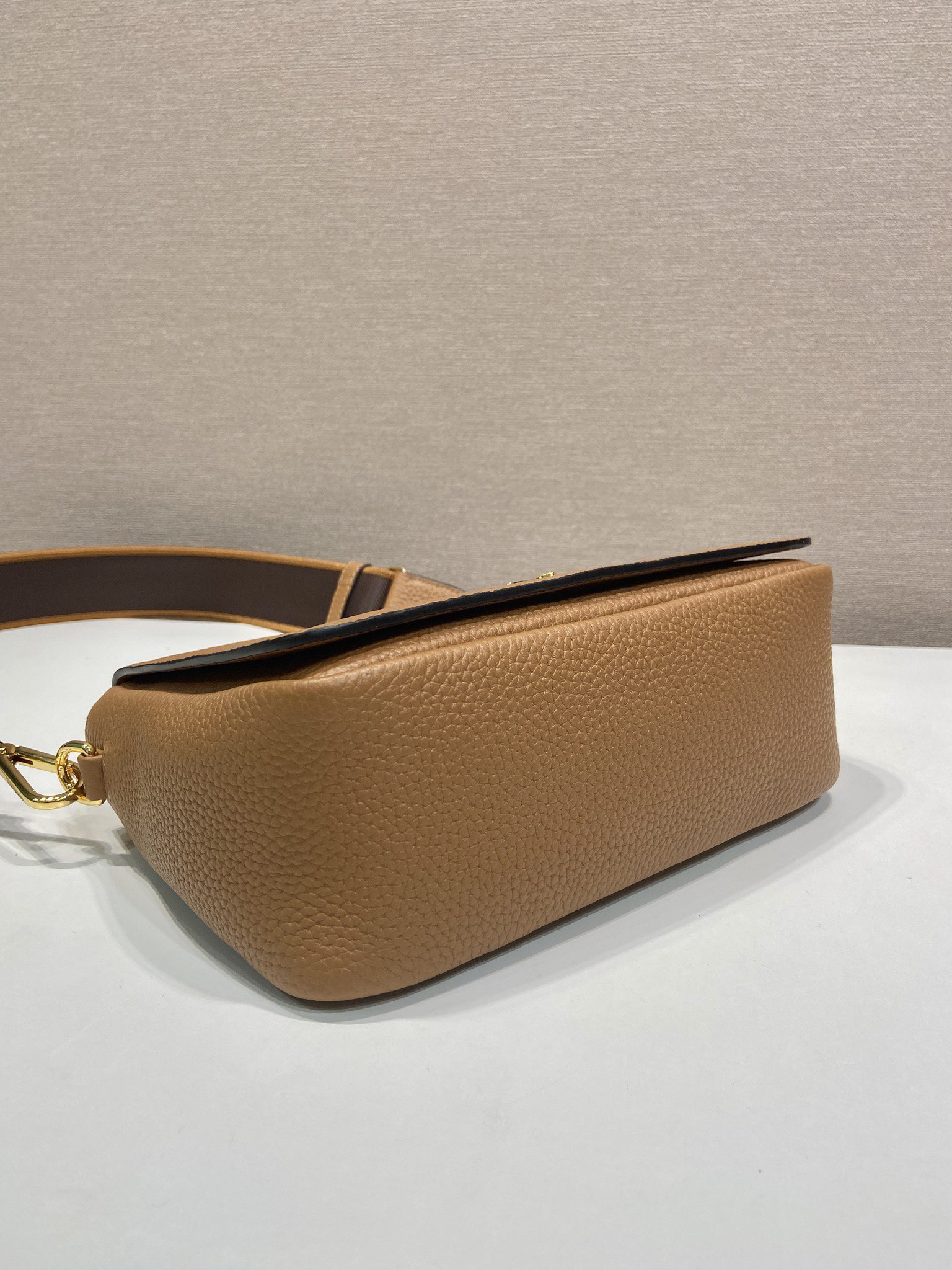 Prada Embroidered Strap Shoulder Bag 1BD314