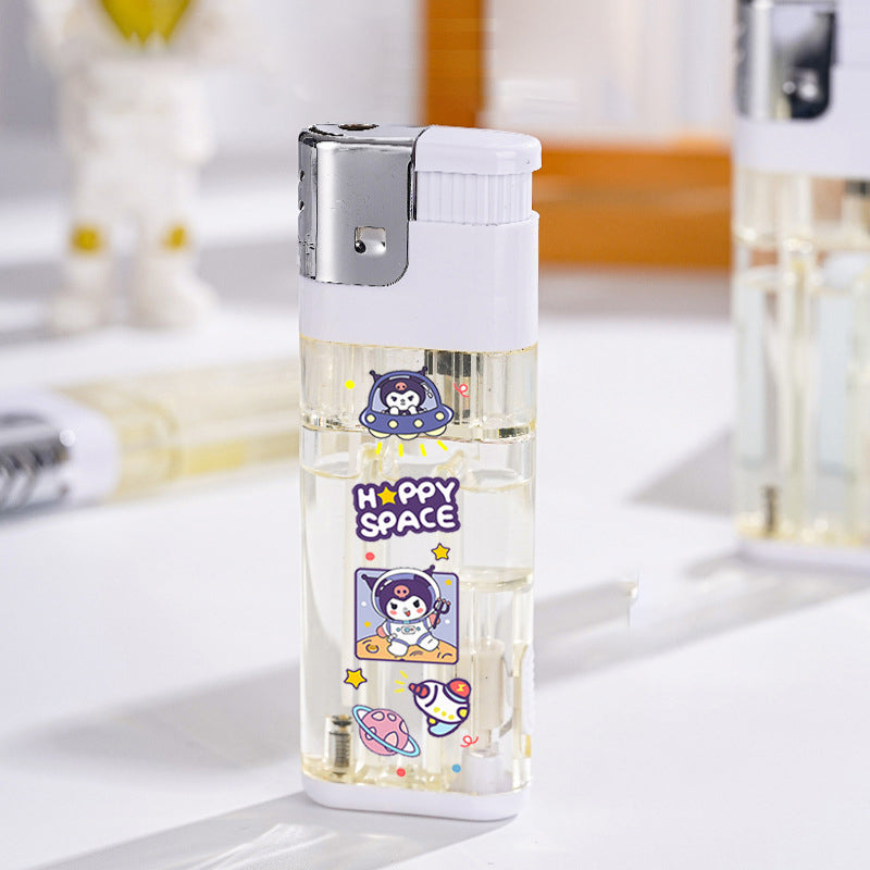 Cartoon small light bar large lighter large capacity